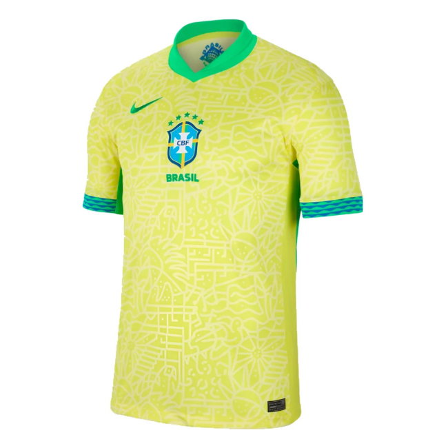 2024-2025 Brazil Home Shirt (Neymar JR 10)-SoccerKits Hub | Buy Soccer Jerseys Online